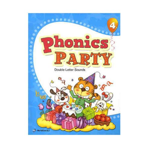 [WorldCom Edu] Phonics Party 1~4 Set
