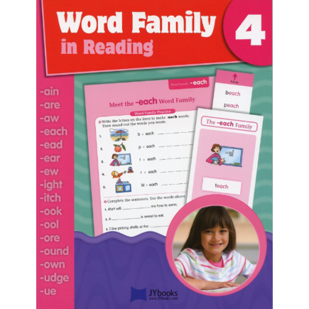 [JY Books] Word Family in Reading 4 SB+ CD