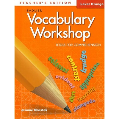 [Sadlier] Vocabulary Workshop Tools for Comprehension TE Orange (G4)